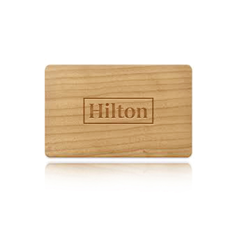 ISO WOODEN CARD