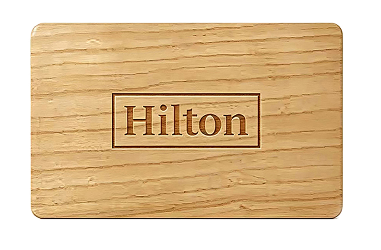 ISO WOODEN CARD